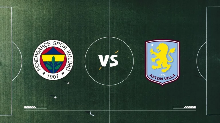 Fenerbahçe – Aston Villa analiza meczu Ligi Europy, typ poniżej 1.5 gola w 1. połowie